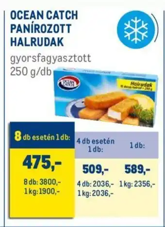 OCEAN CATCH PANÍROZOTT HALRUDAK 250 g