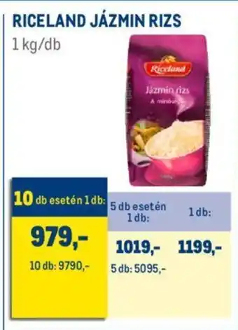 RICELAND JÁZMIN RIZS 1 kg