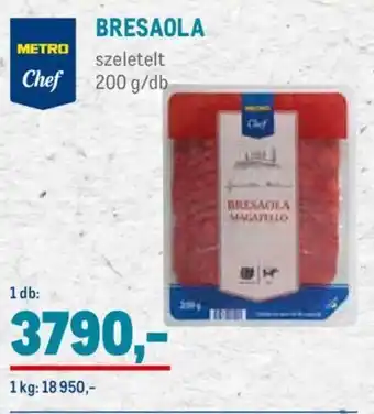 Metro METRO BRESAOLA 200 g ajánlat