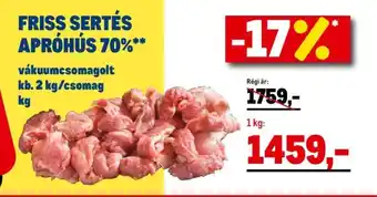 Metro FRISS SERTÉS APRÓHÚS 1 kg ajánlat
