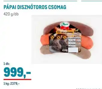 Metro PÁPAI DISZNÓTOROS CSOMAG 420 g ajánlat
