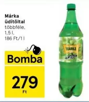 Tesco Márka üdítőital 1,5l ajánlat