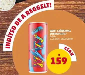 PENNY WATT SZÉNSAVAS ENERGIAITAL 0,25l ajánlat