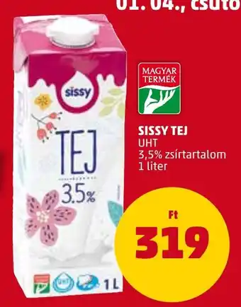 PENNY SISSY TEJ 3,5% 1l ajánlat