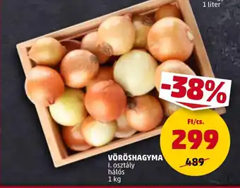 PENNY VÖRÖSHAGYMA 1 kg ajánlat