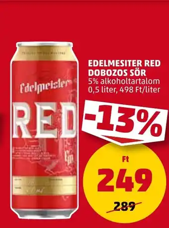PENNY EDELMESITER RED DOBOZOS SÖR 0,5l ajánlat
