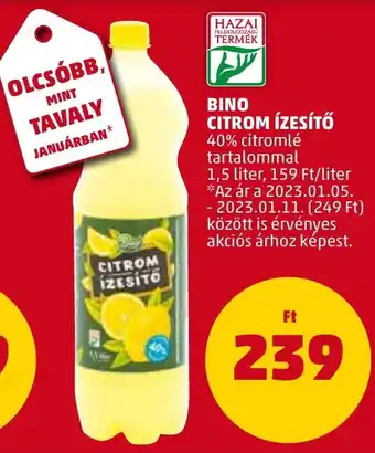 PENNY BINO CITROM ÍZESÍTŐ 1,5l ajánlat