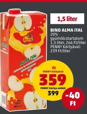 PENNY BINO ALMA ITAL 1,5l ajánlat