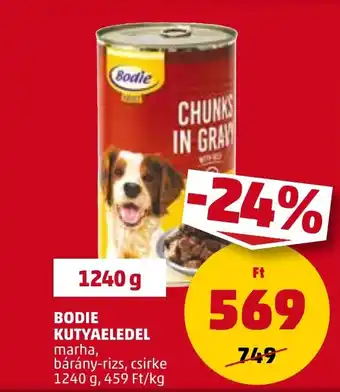PENNY BODIE KUTYAELEDEL 1240 g ajánlat