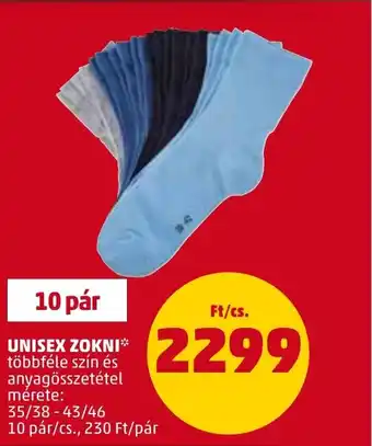 PENNY UNISEX ZOKNI ajánlat
