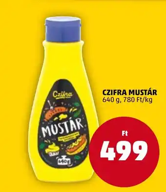 PENNY CZIFRA MUSTÁR 640 g ajánlat
