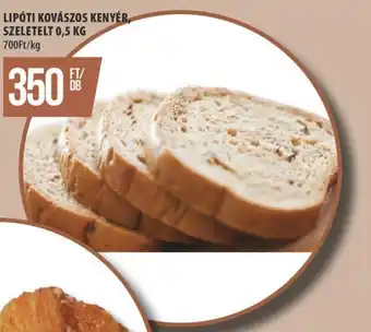 Coop LIPÓTI KOVÁSZOS KENYÉR, SZELETELT 0,5 KG ajánlat
