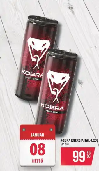 Coop KOBRA ENERGIAITAL 0.25L ajánlat