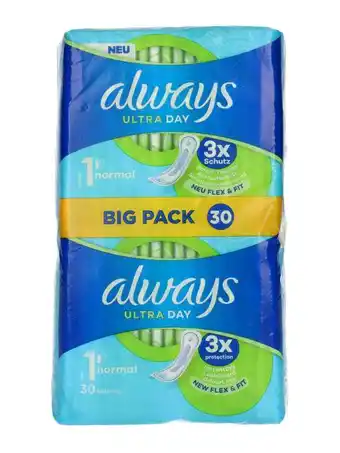 Rossmann Always ultra day normal tisztasági betét - 30 db ajánlat
