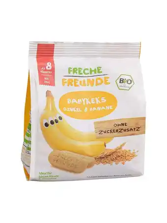 Rossmann Freche freunde bio babakeksz tönköly & banán 8 hónapos kortól - 100 g ajánlat