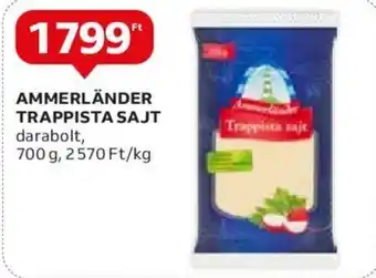Auchan AMMERLÄNDER TRAPPISTA SAJT 700g ajánlat