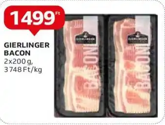 Auchan GIERLINGER BACON 2x200g ajánlat