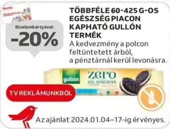 Auchan TÖBBFÉLE 60 425 G OS EGÉSZSÉG PIACON KAPHATÓ GULLÓN TERMEK ajánlat