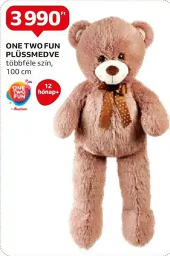 Auchan ONE TWO FUN PLÜSSMEDVE 100cm ajánlat