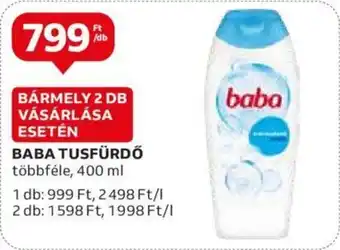 Auchan BABA TUSFÜRDŐ 400ml ajánlat