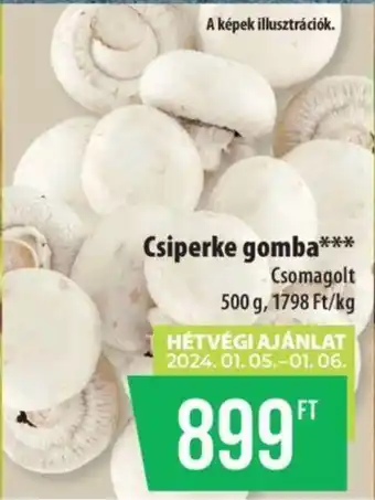 Coop Csiperke gomba 1kg ajánlat