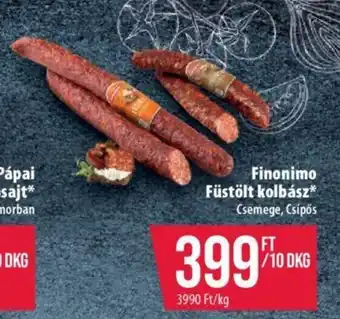 Coop Finonimo Füstölt kolbász 10dkg ajánlat