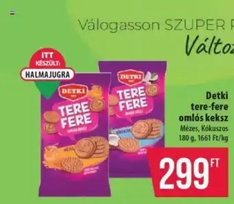 Coop Detki tere fere omlós keksz 180g ajánlat