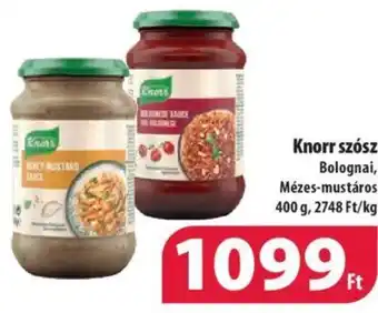 Coop Knorr szósz 400 g ajánlat