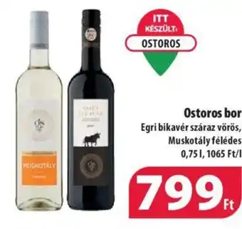 Coop Ostoros bor 0,75l ajánlat