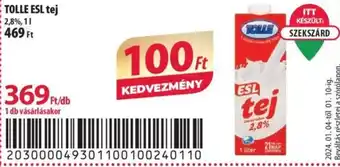 Coop TOLLE ESL tej 1l ajánlat