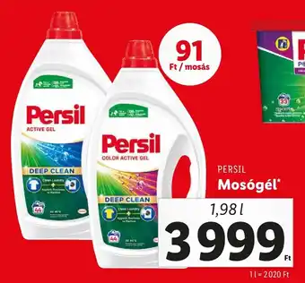 Lidl PERSIL Mosógél 1,98 l ajánlat