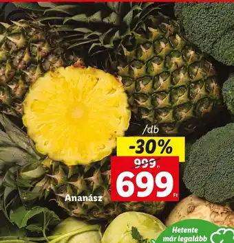 Lidl Ananász 1 db ajánlat