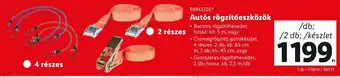 Lidl PARKSIDE Autós rögzítőeszközök 1 - 2 db / készlet ajánlat