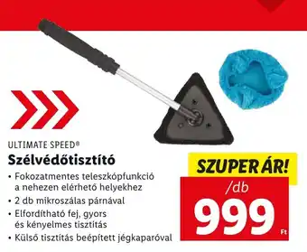 Lidl ULTIMATE SPEED Szélvédőtisztító 1 db ajánlat
