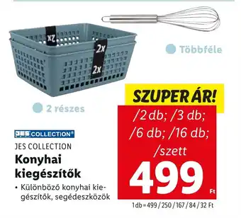 Lidl JES COLLECTION Konyhai kiegészítők 2 - 16 db / szett ajánlat