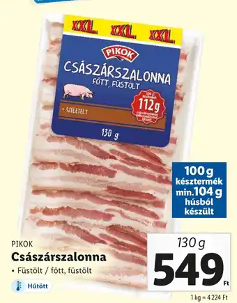 Lidl PIKOK Császárszalonna 130 g ajánlat