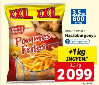 Lidl HARVEST BASKET Hasábburgonya 3,5 kg ajánlat