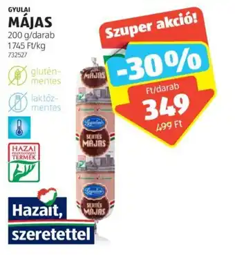 ALDI GYULAI MĀJAS 200 g ajánlat