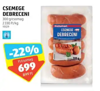 ALDI CSEMEGE DEBRECENI 300 g ajánlat
