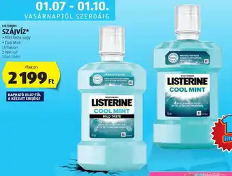 ALDI LISTERINE SZÁJVÍZ 1 l ajánlat