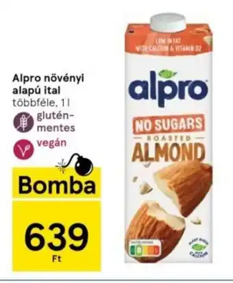 Tesco Alpro növényi alapú ital 1 l ajánlat