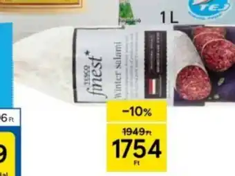 Tesco Tesco Finest téliszalámi 400 g ajánlat