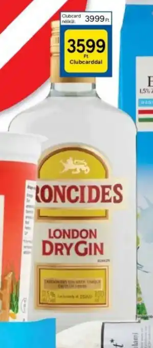 Tesco Ironcides London Dry Gin 0,7 l ajánlat