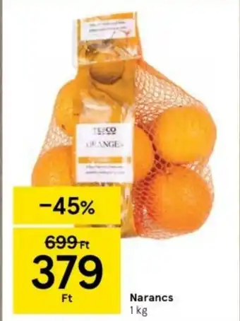 Tesco Narancs 1 kg ajánlat