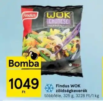 Tesco Findus WOK zöldségkeverék 325 g ajánlat