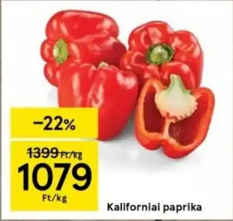 Kaliforniai paprika Ft/kg
