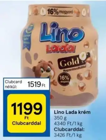 Tesco Lino Lada krém 350 g ajánlat
