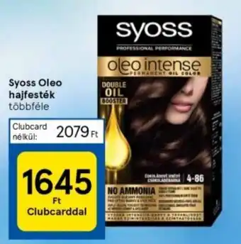 Tesco Syoss Oleo hajfesték ajánlat