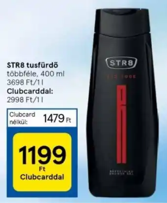 Tesco STR8 tusfürdő többféle, 400 ml ajánlat