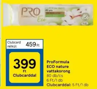 ProFormula ECO nature vattakorong 80 db/cs